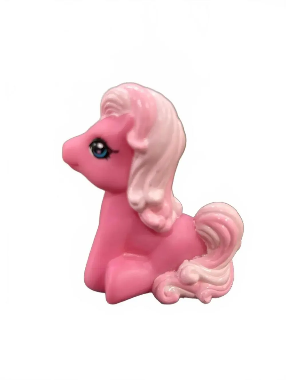 Vintage 2004 Hasbro Pinkie Pie My Little Pony Sitting Pony Figuring Cake Topper